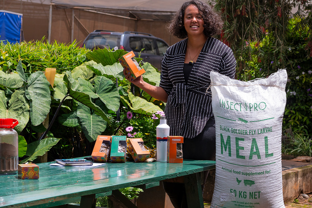 Rockefeller Foundation- Demostration of Insect Farming In Kenya